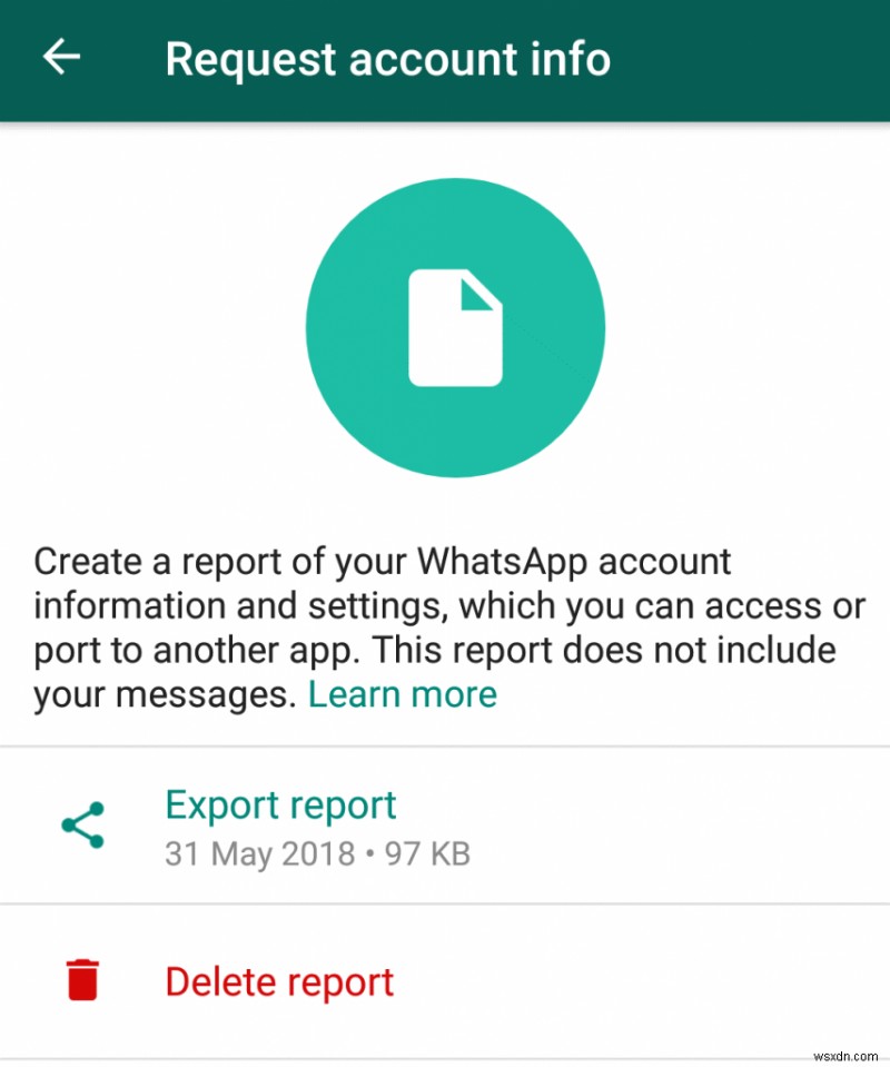 Here’s How To Download WhatsApp Account Information For Android & iPhone