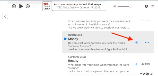 How to Use Podcasts App on macOS Catalina