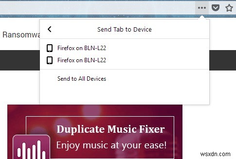 Sync Firefox Tabs Between Your Computer And Smartphone