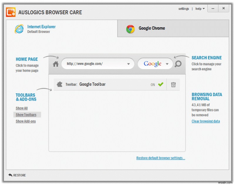 5 Free Tools To Remove Unwanted Toolbars from Firefox, Chrome & IE