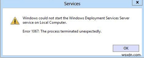 How to Fix Error 1067: Process Unexpectedly Terminated