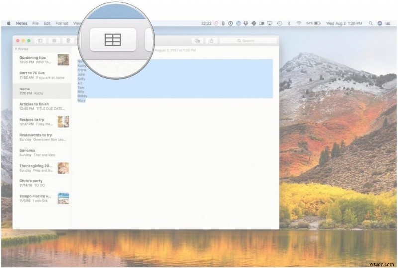 Know All About The New Features Of Notes In Mac OS High Sierra