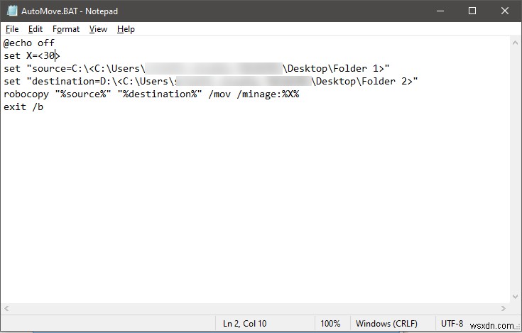 Automatically Move Files From One Folder To Another On Windows 10