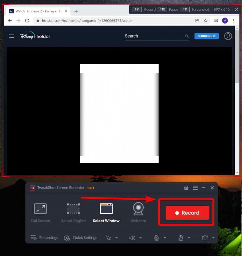 How to Screen Record Disney Plus on Windows?
