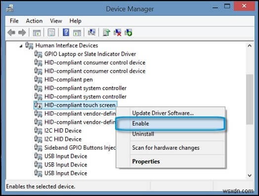 Windows 10 Touch Screen Not Working?