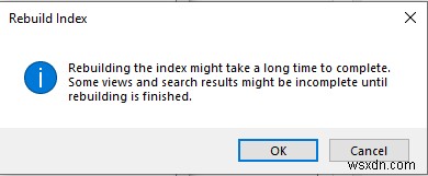 How To Fix Windows 10 Search Issues By Rebuilding Index