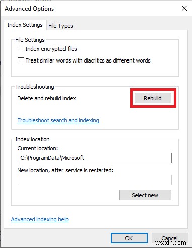 How To Fix Windows 10 Search Issues By Rebuilding Index