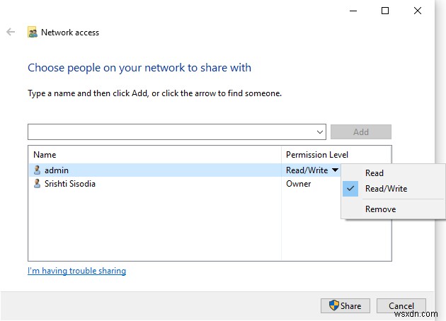 Steps To View Shared Files & Folders in Windows 10