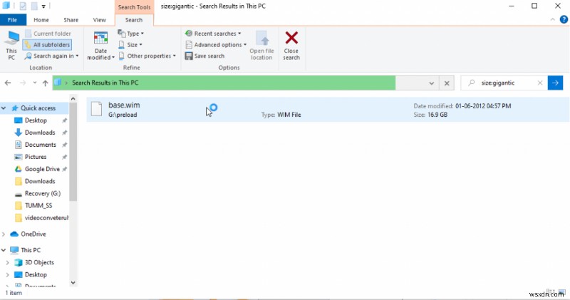 How To Find The Largest Files On Windows 10?