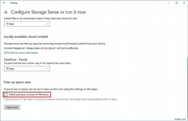 Ways To Eliminate The Windows.old Folder on Windows 10?