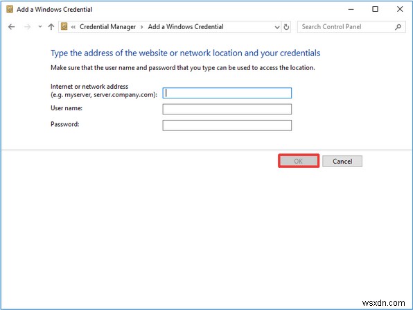 How To Fix Enter Network Credentials Error on Windows 11/10
