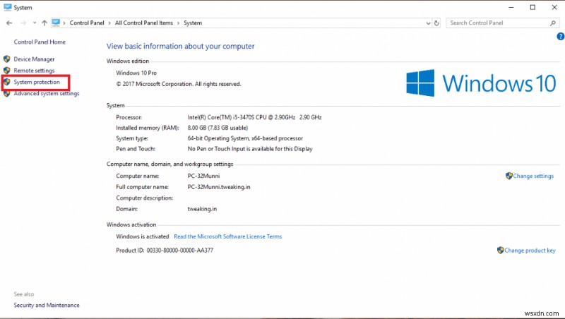 How To Create Restore Point On Windows 10, 8, 7, Vista and XP