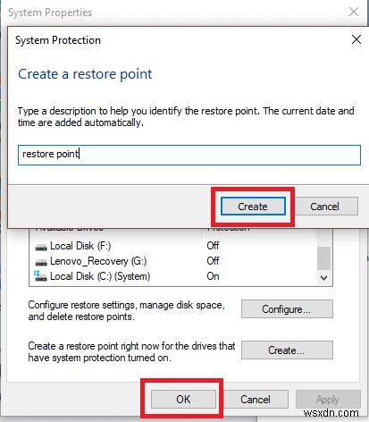 How To Create Restore Point On Windows 10, 8, 7, Vista and XP