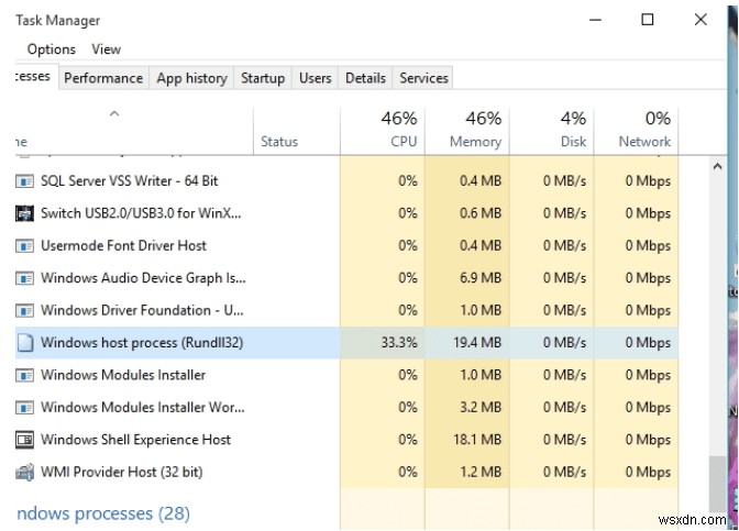 [FIX] Windows Host Process Rundll32 on High CPU Usage