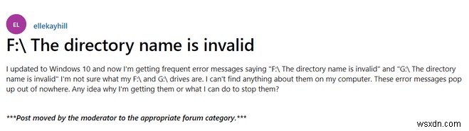 How To Fix ‘The Directory Name Is Invalid’ Error On Windows 10 (2022)