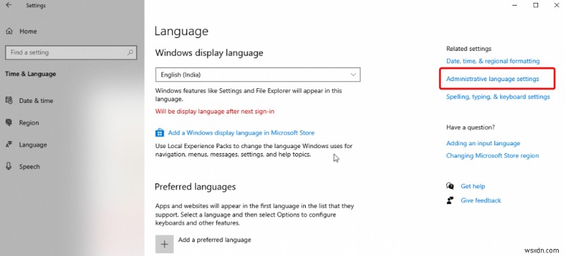 How to Change Language Settings on Windows 10
