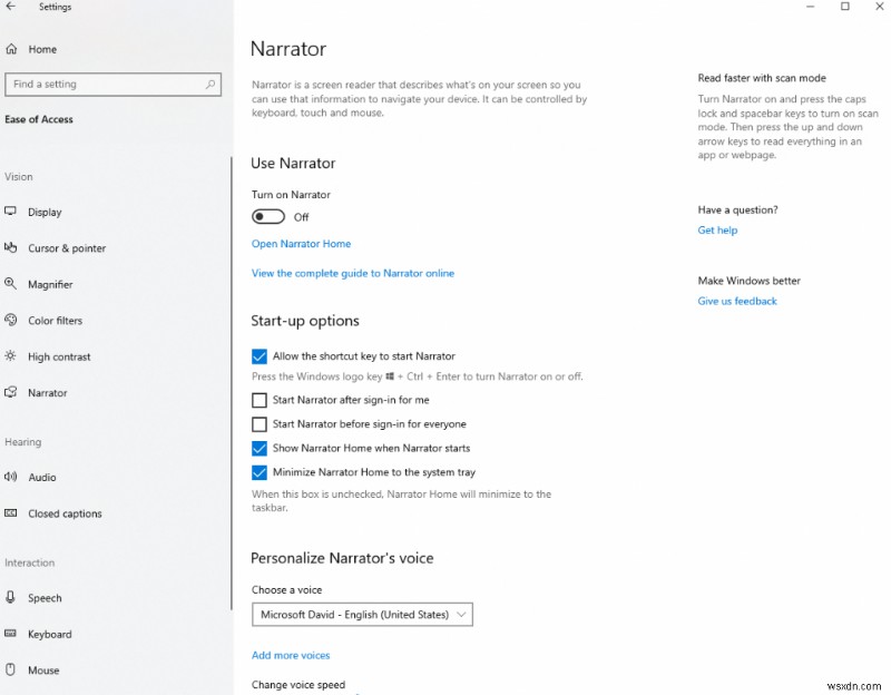 How To Turn Off Narrator In Windows 10