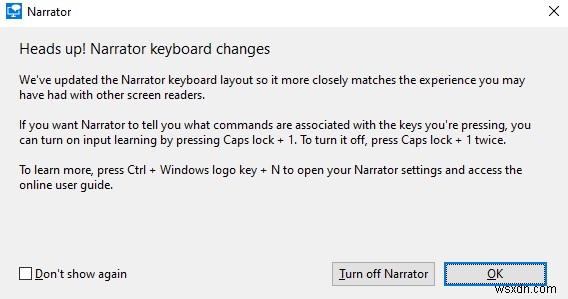 How To Turn Off Narrator In Windows 10