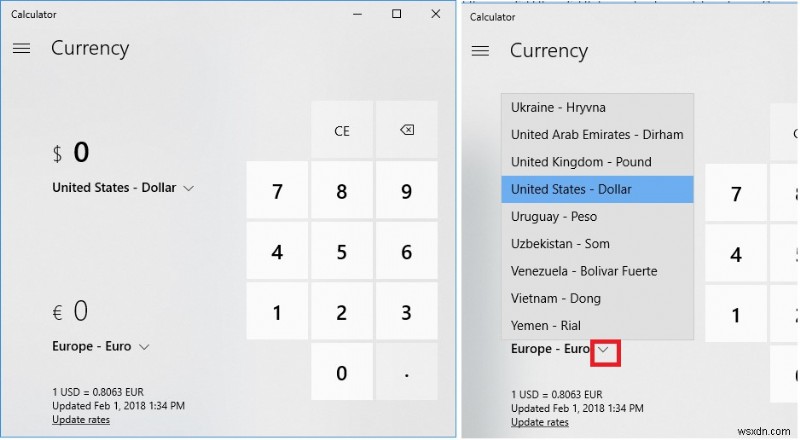 How To Use Currency Converter Tool In Windows 10?