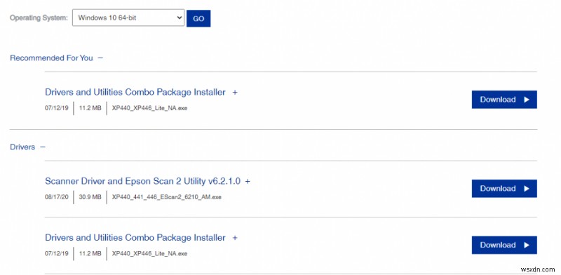 How To Download And Update Epson XP-440 Driver