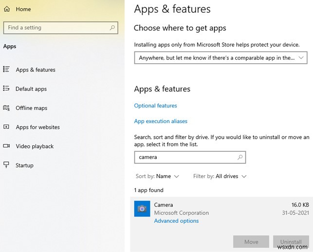 How to Fix the “No Cameras Are Attached” error code 0xa00f4244 in Windows 10?