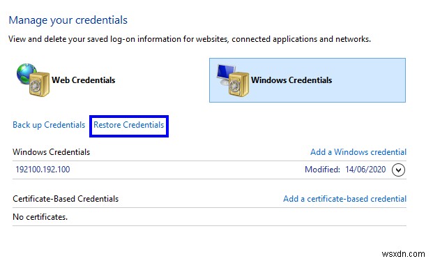 How To Access & Use The Credential Manager On Windows 11/10 PC (2022)