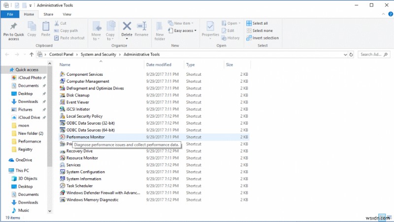 Methods to Open Performance Monitor On Windows 10