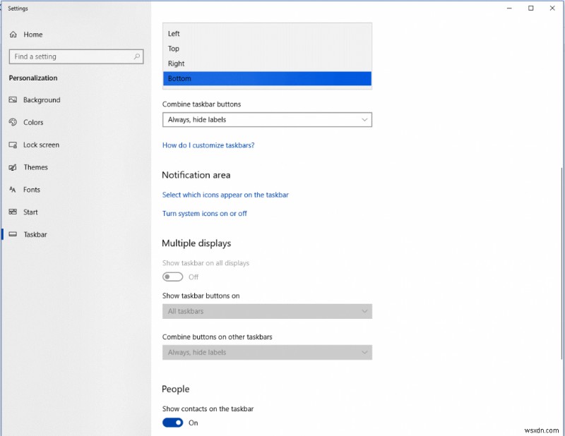 How To Customize Your Windows 10 Taskbar