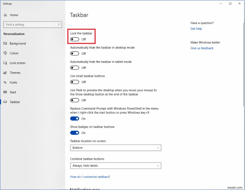 How To Customize Your Windows 10 Taskbar