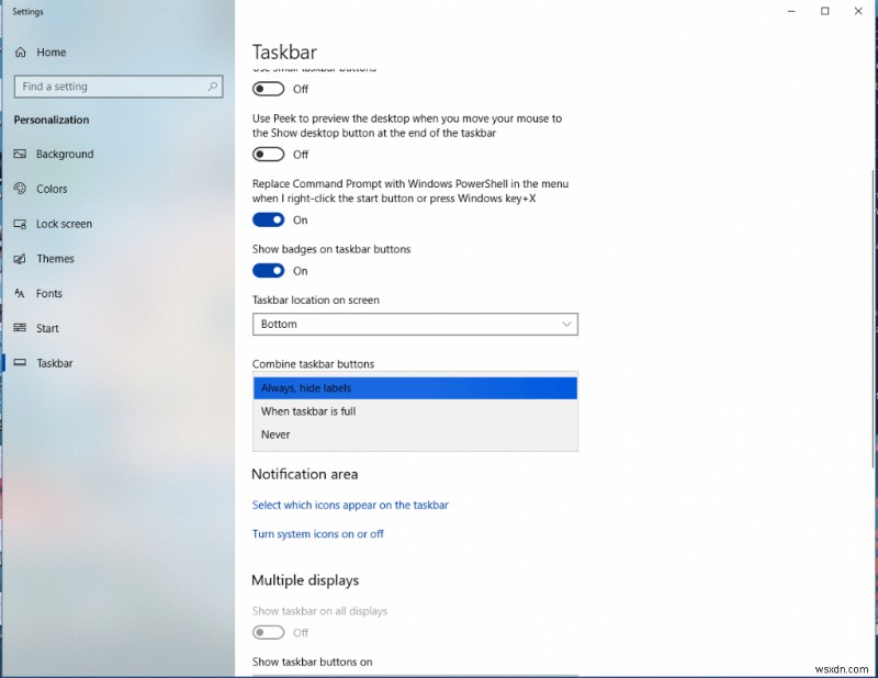How To Customize Your Windows 10 Taskbar