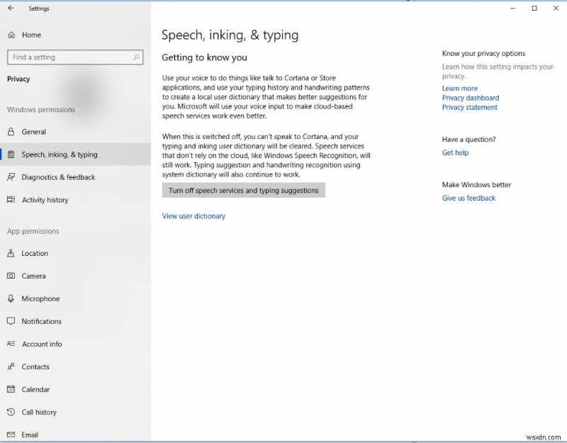 A Guide To Windows 10 Privacy Settings