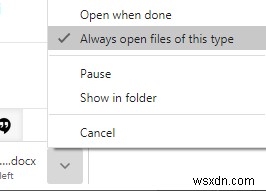 How To Stop Google Chrome Downloaded Files From Opening Automatically In Windows 10?