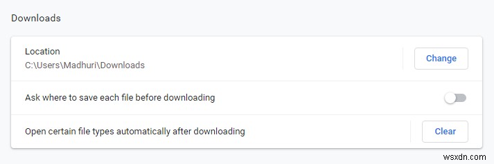 How To Stop Google Chrome Downloaded Files From Opening Automatically In Windows 10?