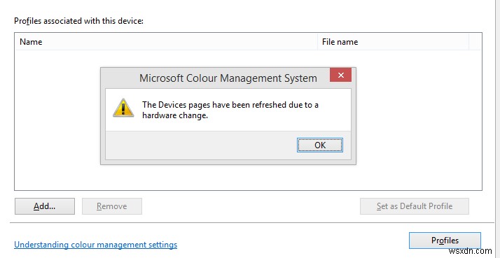 How To View The Correct Colour Profile Using Colour Management In Windows 10