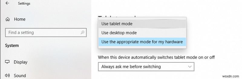 How to Fix Windows 10 Tablet Mode Not Working?