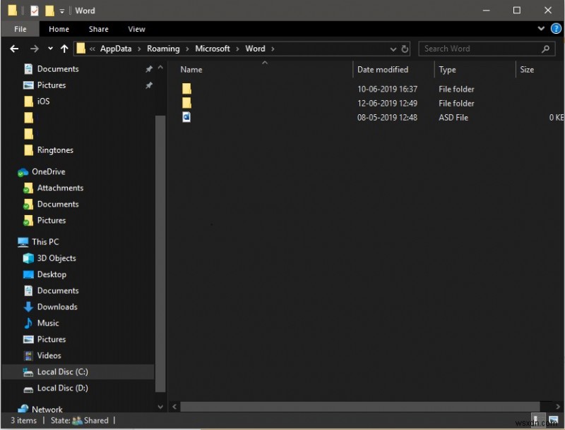 Steps To Recover Unsaved Word Document On Windows 10