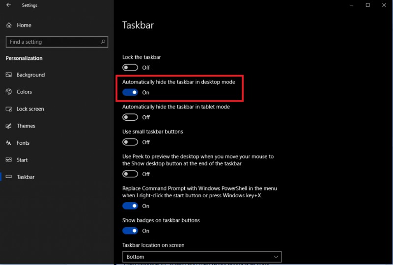 Ways To Fix Windows 10 Taskbar Issues