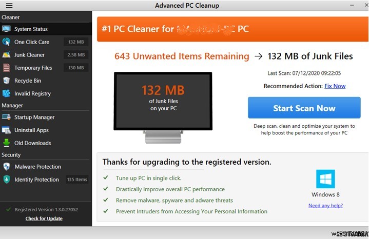 How To Free Up Disk Space With Advanced PC Cleanup?