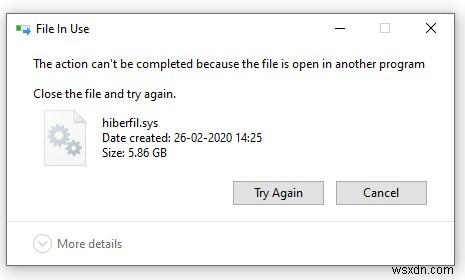 How to Delete hiberfil.sys file to Stop Hibernate in Windows 10?