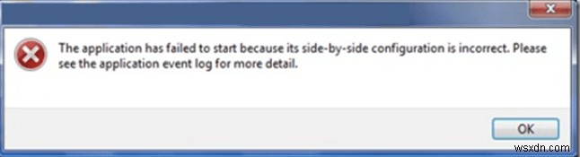 How To Fix Side by Side Configuration Is Incorrect Error In Windows 10?