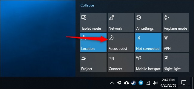 How To Use Windows 10’s New Focus Assist Feature