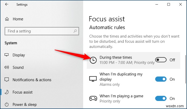 How To Use Windows 10’s New Focus Assist Feature