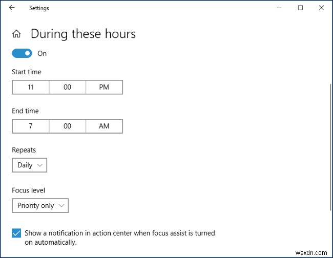 How To Use Windows 10’s New Focus Assist Feature