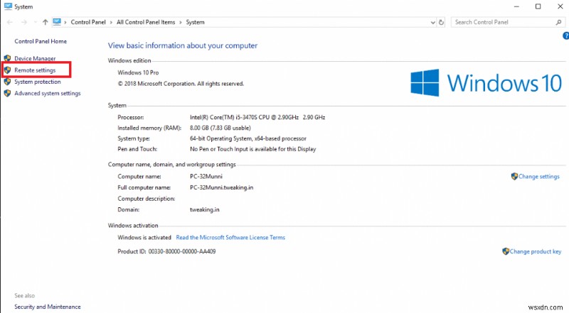 Steps to Enable & Disable Remote Assistance in Windows 10
