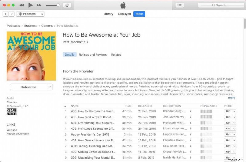How To Play Video Podcasts In iTunes