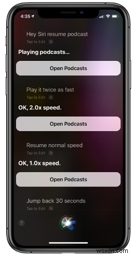 Learn How to use Podcasts with Siri