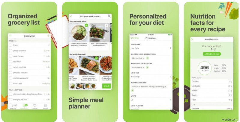 5 Free Meal Planning Apps for Super Moms (Android & iPhone)!