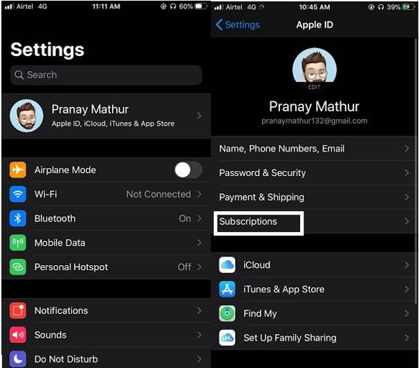 How To Cancel App Subscriptions On iPhone ?