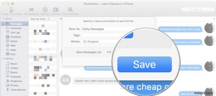 Steps To Extract Voicemails & Messages From iPhone Using PhoneView