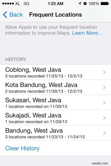 How to Find and Clear Location History on iPhone